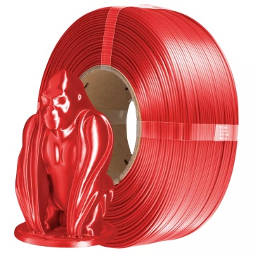 Filament 1.75 mm AzureFilm ReFill PLA Silk Love Fire (rosu) 1kg