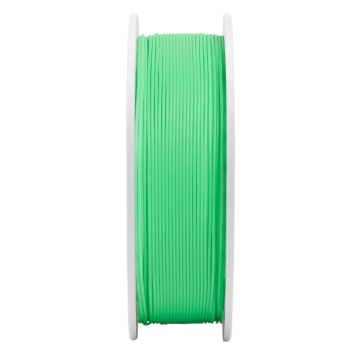 Lateral rola de filament Fiberlogy Easy PLA Neon Green 850g - Filamente3D.ro