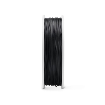 Lateral rola de filament Fiberlogy FiberFlex 30D Black 850g - Filamente3D.ro