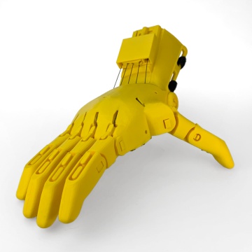 Mana robotica printata din filament Fiberlogy Impact PLA Yellow 850g - Filamente3D.ro