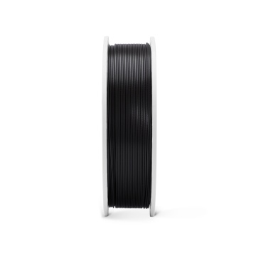 Lateral rola de filament Fiberlogy MattFlex 40D Black 850g - Filamente3D.ro