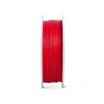 Lateral rola de filament Fiberlogy Nylon PA12+GF Red 500g - Filamente3D.ro