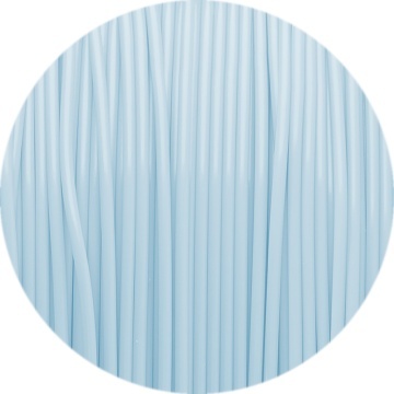Detaliu macro filament 1.75 mm Fiberlogy PP Pastel Blue (albastru) 750g - Filamente3D.ro