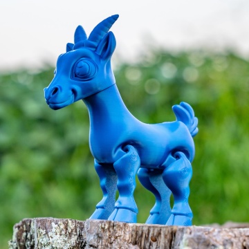 Animal printat din  filament 1.75 mm Polymaker Panchroma CoPE Blue 1kg - Filamente3D.ro