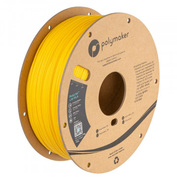 Filament 1.75 mm PolyLite LW-PLA Bright Yellow (galben) 800g