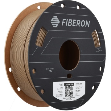 Rola verticala de filament Polymaker Fiberon ASA-CF08 Desert Sand - Filamente3D.ro