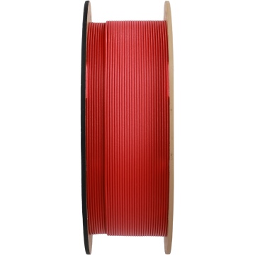 Lateral rola de filament Polymaker Fiberon PET-GF15 Red 1kg - Filamente3D.ro