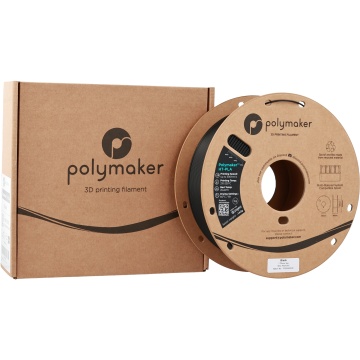 Rola si ambalaj filament Polymaker HT-PLA Black 1kg - Filamente3D.ro