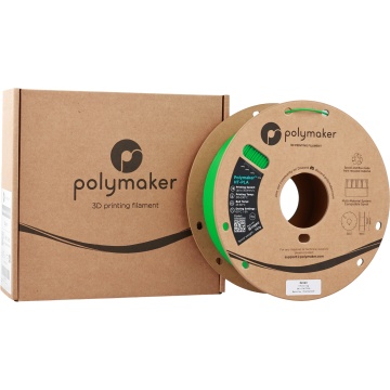 Rola si ambalaj filament Polymaker HT-PLA Green 1kg - Filamente3D.ro
