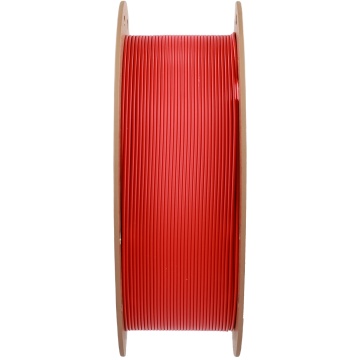 Lateral rola de filament Polymaker HT-PLA Red 1kg - Filamente3D.ro