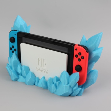 Suport consola Nintendo Switch printat din filament Polymaker Panchroma Celestial Blue 1kg - Filamente3D.ro