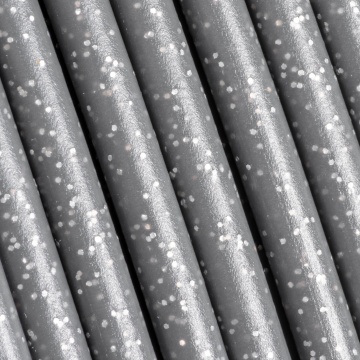 Macro Panchroma Galaxy PLA Dark Grey cu particule de aluminiu pentru efect lucios și printuri decorative - Filamente3D.ro