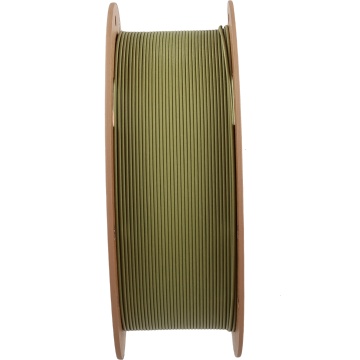Lateral rola de filament 1.75 mm Polymaker Panchroma PLA Matte Muted Moss 1kg