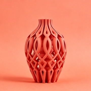 Vaza printata din filament 1.75 mm Polymaker Panchroma PLA Matte Muted Terracotta 1kg