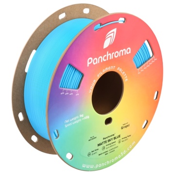 Filament 1.75 mm Polymaker Panchroma PLA Matte Sky Blue (albastru) 1kg
