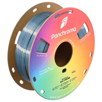 Filament 1.75 mm Polymaker Panchroma PLA Silk Chrome (argintiu)1kg