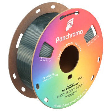 Filament 1.75 mm Polymaker Panchroma PLA Silk Gunmetal Grey (gri) 1kg