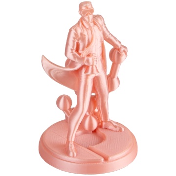 Statueta printata din  filament Polymaker Panchroma PLA Silk Quartz Pink 1kg - Filamente3D.ro