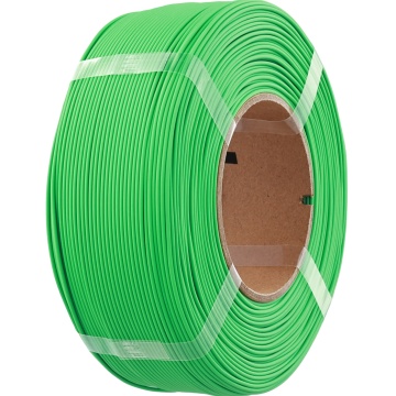 Vedere laterala rezerva de filament 1.75 mm Polymaker Refill Panchroma PLA Matte Forest Green 1kg - Filamente3D.ro