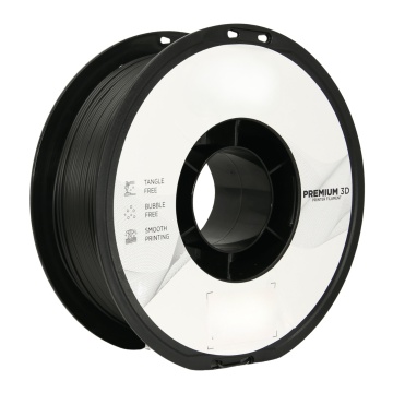Filament 1.75 mm Professional Lab PETG Matte Black (negru) 1kg