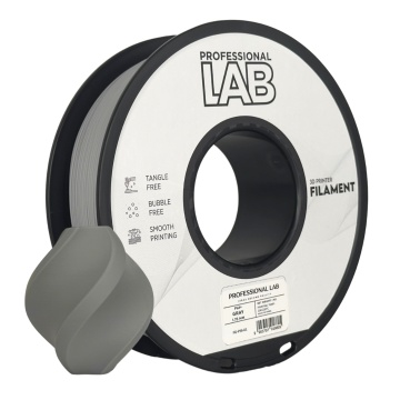 Rola si vaza printata din  filament 1.75 mm Professional Lab PLA Plus Gri 1kg