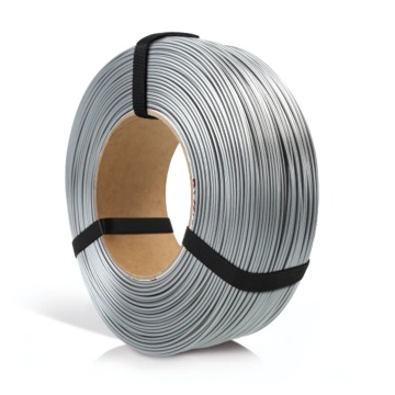 Rezerva de filament Rosa3D PETG Standard HS Aluminium 1kg - Filamente3D.ro