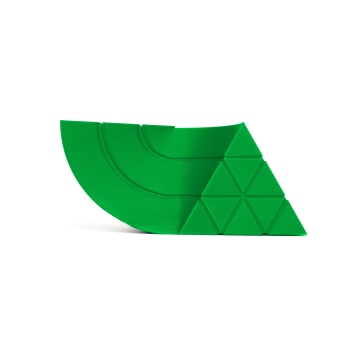 Logo Smart Materials 3D printata din filament 1.75 mm SmartFil Eco R-PETG Pure Green (verde) - RAL 6037 - 1kg - Filamente3D.ro