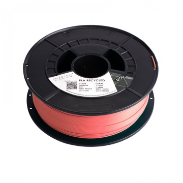 Filament 1.75 mm SmartFil PLA RECYCLED Coral (portocaliu) - RAL 3017 - 1kg
