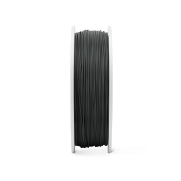 Lateral rola de filament Fiberlogy Matte PLA Graphite 850g - Filamente3D.ro