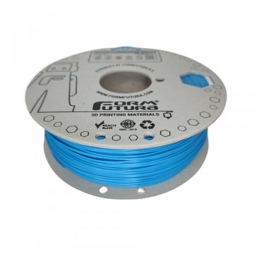 Rola reala de filament 1.75mm FormFutura EasyFil ePLA Light Blue 1kg - Filamente3D.ro