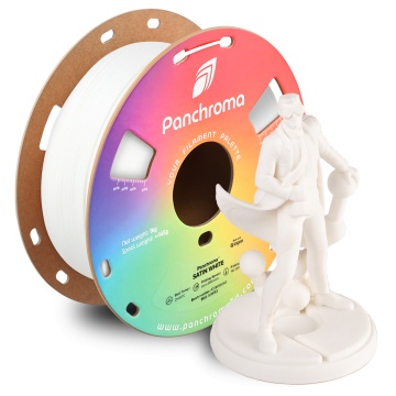 Rola si statueta Polyman printat din filament Polymaker Panchroma Satin White 1kg - Filamente3D.ro