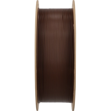 Lateral rola de filament 1.75mm Polymaker PLA Pro - High Speed Tough PLA Brown (maro) 1kg
