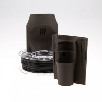 Piese printate din filament ColorFabb LW-ASA Black 650g - Filamente3D.ro