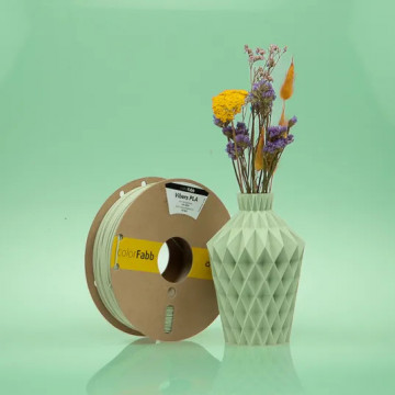 Rola si vaza printata din filament ColorFabb Vibers PLA Pastel Green 750g - Filamente3D.ro