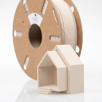 Rola si detaliu casa printata din filament ColorFabb Vibers PLA White 750g - Filamente3D.ro