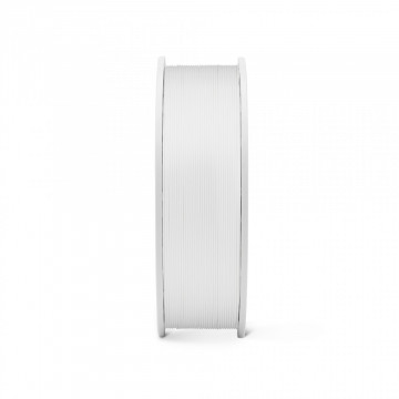 Lateral rola de filament Fiberlogy Easy PLA White 850g - Filamente3D.ro