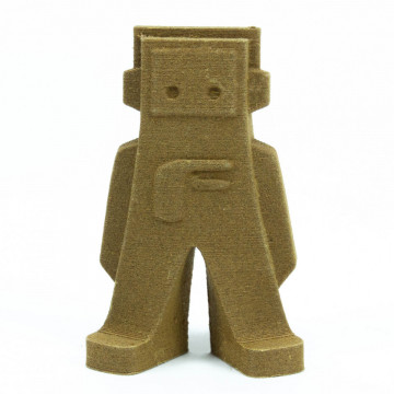 Statueta Fil printata 3D din filament FormFutura EasyWood - Olive (maslin) 500g - Filamente3D.ro