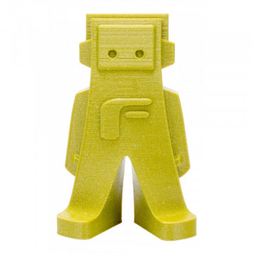 Statueta Fil printata 3D din filament FormFutura Galaxy PLA - Calisto Yellow (verde) 750g - Filamente3D.ro
