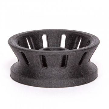 Piesa printata 3D din filament FormFutura LUVOCOM® 3F PP CF 9928 BK 500g - Filamente3D.ro