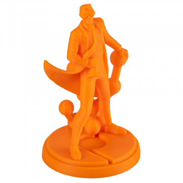 Statueta Polyman printata 3D din filament Polymaker PolyLite ABS Orange (portocaliu)1kg - Filamente3D.ro