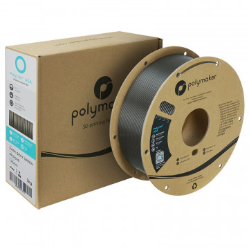 Rola si ambalaj filament Polymaker PolyLite ASA Dark Gray Green 1kg - Filamente3D.ro