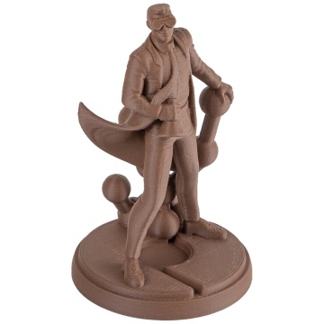 Statuetă Polyman Polymaker printata 3D din PLA Panchroma Matte Army Brown 1kg – Filamente3D.ro