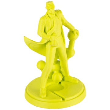 Omul de stiinta Polymaker printat in filamentul Panchroma Matte PLA Lime Green - Filamente3D.ro