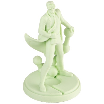 Statueta Polyman printata 3D din filament Polymaker Panchroma PLA Matte Pastel Mint (verde deschis)1kg - Filamente3D.ro