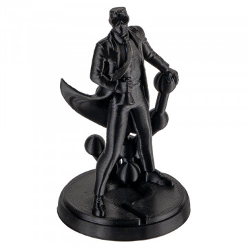 Statueta printata 3D din filament Polymaker PolyMax Tough PC-FR Black 1kg - Filamente3D.ro