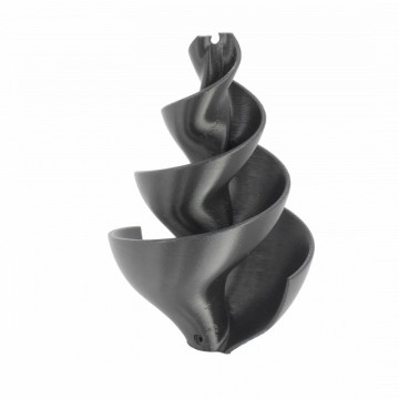 Piesa cu melc printata 3D din filament Polymaker Polymax Tough Petg Black 750g - Filamente3D.ro