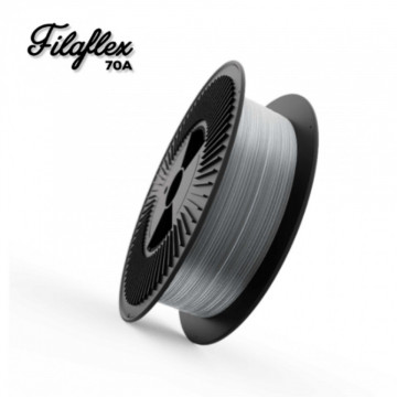 Filament Recreus FilaFlex 70A Clear (transparent) 3kg si text - Filamente3D.ro