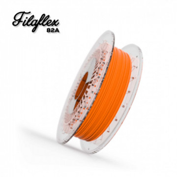 Filament Recreus FilaFlex Original 82A Orange (portocaliu) 500g si text - Filamente3D.ro