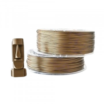 Statueta printata 3D din filament Smart Materials 3D SmartFil PLA Gold (auriu) - RAL 1056 - 1kg si role - Filamente3D.ro