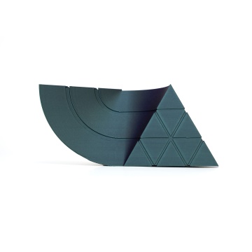Mostra printata 3D din filament SmartFil PLA IRIS Tanzanite (albastru) 1kg - Filamente3D.ro